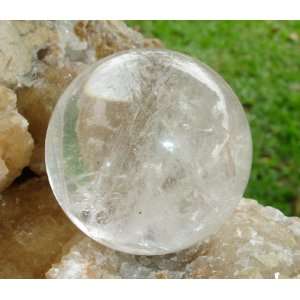 Clear Quartz Natural Crystal 37mm Sphere