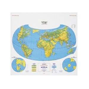  World Physical Political Map (AVTCRA79254525) Category Maps 