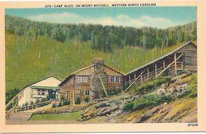 Mount Mitchell NC Camp Alice Black Mountains Yancey County  
