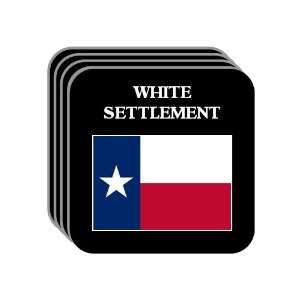  US State Flag   WHITE SETTLEMENT, Texas (TX) Set of 4 Mini 