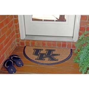 Kentucky Wildcats NCAA Half Moon Door Mat