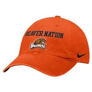 Nike Oregon State Beavers Orange Local Campus Hat  Sports 