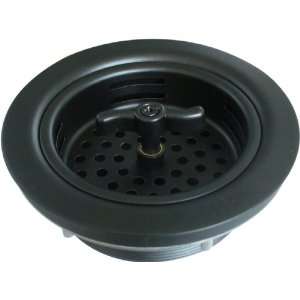 Alps Brass Large Basket Sink Strainer With Wing Nut Locking Style 