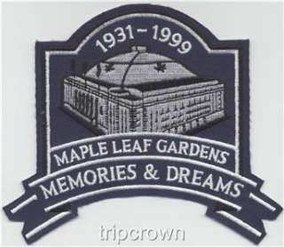 Maple Leaf Gardens Commemorative Patch