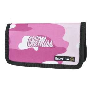  Ole Miss UM University of Mississippi Pink Camo Checkbook 