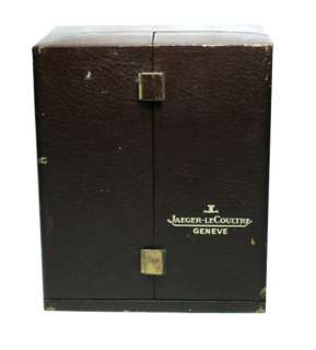 Vintage Jeager LeCoultre original Shelf Mantel clock box  