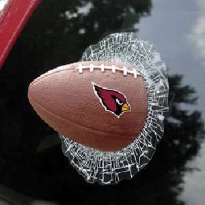    Arizona Cardinals NFL Shatter Ball Window Decal