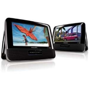   /37 7 Portable LCD Dual Screen Dual DVD Player 609585189355  