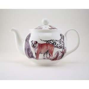  Roy Kirkham Dogs Galore 6 Cup Teapot Patio, Lawn & Garden