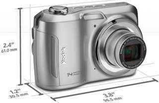 Kodak Easyshare C195 14MP Digital Camera W/ 3” LCD 25x Zoom Silver 