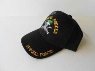 Special Forces U.S. Military Elite Unit Green Beret BlackHat  
