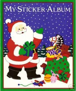 Sandylion SANTA VINTAGE Sticker Album 1989  