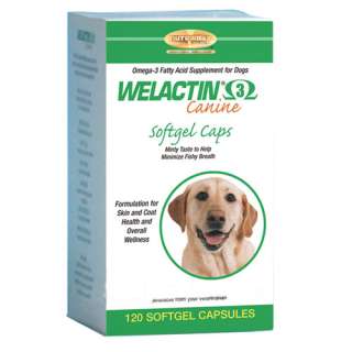 Welactin For Dogs Softgel (120 Caps)  