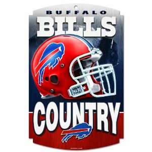 Buffalo Bills Wood Signs
