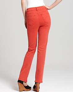 Miraclebody by Miraclesuit Katie Straight Leg Jeans in Red