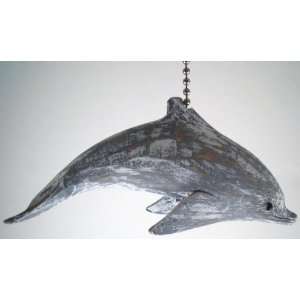  Tropical Ocean Dolphin Ceiling Fan Pull Chain Wooden
