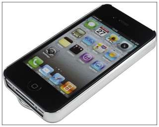 This snap on case compatible with Apple iPhone 4 / 4S keeps your 