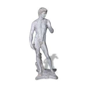  Amedeo Design 1200 15G ResinStone David Statue Patio 