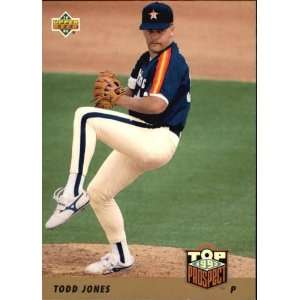 1992 UPPER DECK Todd Jones # 423 