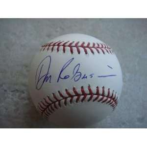  Don Robinson Autographed Baseball   giants Official Ml W 