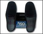 Mens ISO Isotoner Black Clog Slippers Indoor & Outdoor Szs M   L   XL 