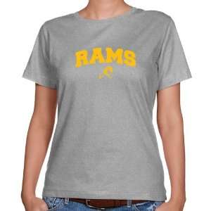   VCU Rams Ladies Ash Logo Arch Classic Fit T shirt