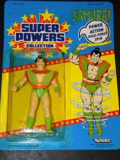 Super Powers Collection Samurai 1985 MOMC Rare New  