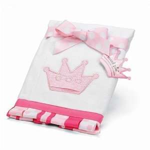  Little Princess Ribbon Burp Cloth by Mud Pie Baby