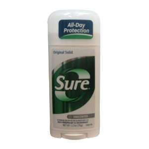  Sure Clear Dry Anti Perspirant Deodorant Solid, Regular 
