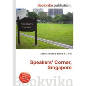  Speakers Corner Ronald Cohn Jesse Russell Books