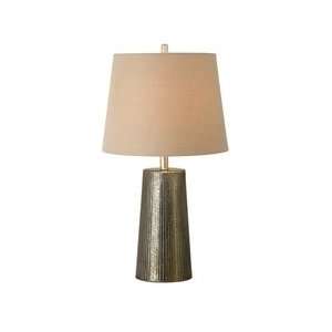   21043GF Templeton Table Lamp, Gold Flecked Glass