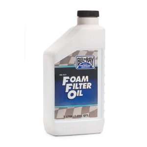  BEL RAY FOAM FILTER OIL 1 LITER 93900 BT1LC Automotive