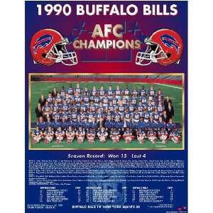  Buffalo Bills    AFC Champs 1990 Buffalo Bills    11 x 13 
