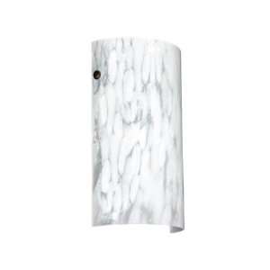  Besa Lighting 704219 W1 BR Energy Efficient Wall Sconce 