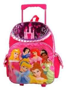 NEW Princess Castle 16 Large Rolling Backpack  