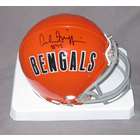Autograph Sports Archie Griffin Signed Bengals Throwback Mini Helmet