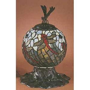  Museum Collection Round Dragonfly Tiffany Lamp