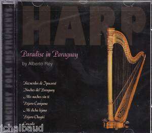 ALBERTO REY PARADISE IN PARAGUAY HARP HARPA CD NEW 043011210327  