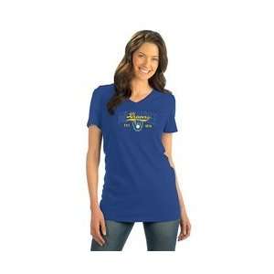  Milwaukee Brewers Womens Cooperstown Triblend V Neck T 