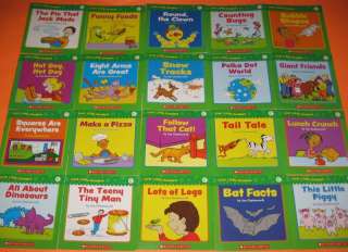 LOT 20 FIRST LITTLE READERS Level C Scholastic NEW  