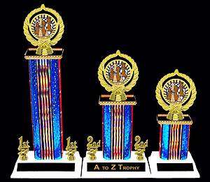   TROPHIES 1st 2nd 3rd BOARD GAMES TROPHY AWARDS FREE ENGRAVING  