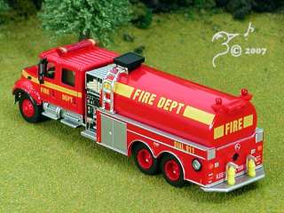Die Cast Fire Dept Fire Truck by Boley HO Scale 187  