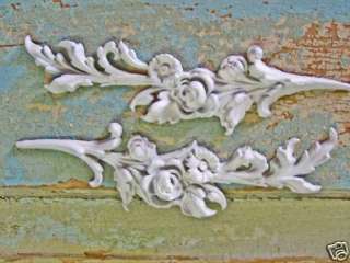 Shabby n Chic Floral Vines (2) * Furniture Appliques  