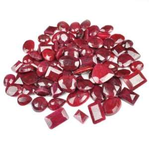   592.00 Ct Classy Ruby Mixed Cut Loose Gemstone Lot * Different Sizes