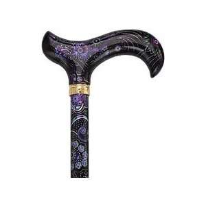  Purple Majesty Designer Adjustable Derby Walking Cane with 