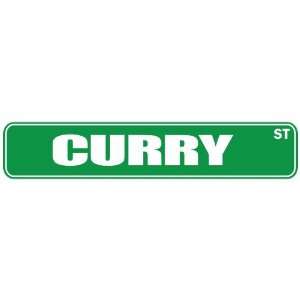   CURRY ST  STREET SIGN
