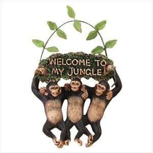 Welcome To My Jungle Sign 