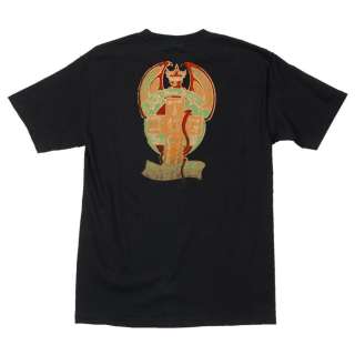 Dogtown RED DOG Logo Skateboard T Shirt BLACK LRG  