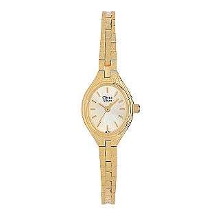 Ladies Gold Tone Watch  Caravelle Jewelry Watches Ladies 