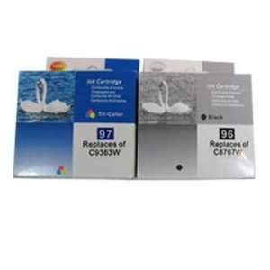   Inkjet Printer Cartridges Set for HP 96 97 C9363WN  Electronics